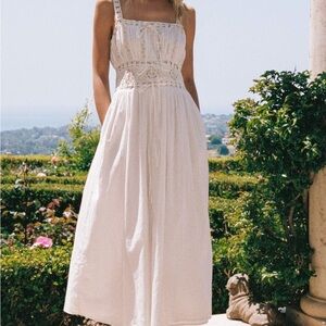 Christy Dawn Larissa Cream Dress